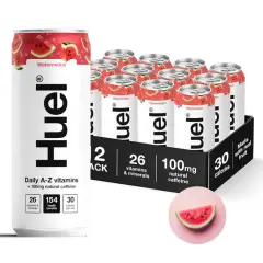 Huel Daily A-Z Vitamin, Energy Sparkling drink, 12*330ml, Watermelon