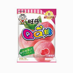 WANT WANT-QQ GUMMY(PEACH FLAVOUR) 70g