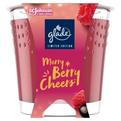 Glade Small Candle Merry Berry Cheers 129g