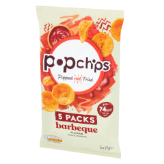 popchips Barbeque Multipack Crisps 5 Pack