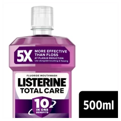 Listerine Total Care 10-in-1 Benefit Clean Mint Mouthwash 500ml