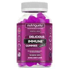 Nutrigums Immune Complex Natural Berry Flavour 60 Chewable Gummies 180g