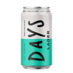 Days 0.0% Alcohol Free Lager 330ml Can