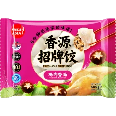 FRESHASIA Chicken & Mushroom Dumplings 400g/pack