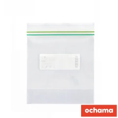 ochama 15pcs Food Storage Bags, Double Seal, Reusable, Ziplock Bags for Food Storage, Snacks, Fruits - Big, 27*28cm