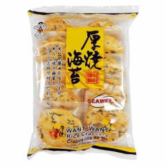 WANT WANT SEAWEED RICE CRACKERS 160g