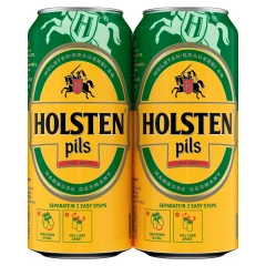 Holsten Pils Lager Beer Can 4x440ml