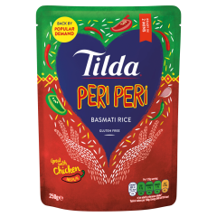 Tilda Microwave Peri Peri Basmati Rice 250g