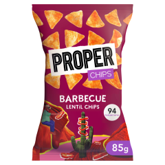 Proper Chips Barbecue Lentil Chips 85g