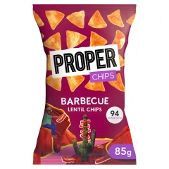 Proper Chips Barbecue Lentil Chips 85g