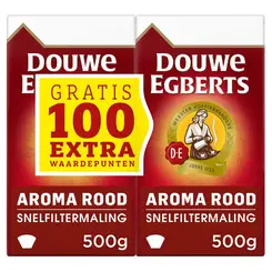 Douwe Egberts Quick Filter Aroma Rood Koffie - 1000 g