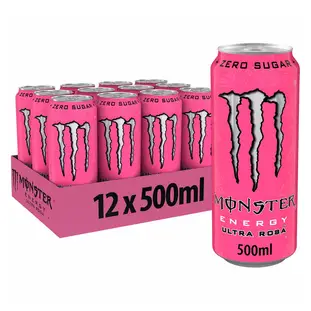 Monster Energy Ultra Rosa - 12 x 500 ml
