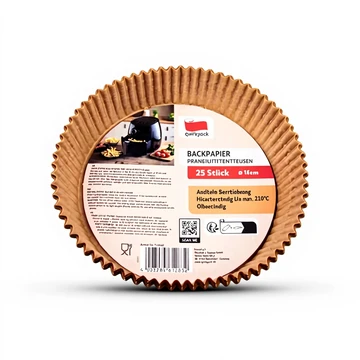 Rundes Airfryer-Backpapier D:16cm