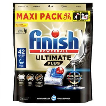 FINISH Ultimate Plus Fresh Spülmaschinen Caps, Maxi Pack (42 piece)