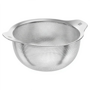 ZWILLING Tisch-Küchen-Sieb, Pasta-Sieb mit 2 Edelstahlgriffen - 20 cm