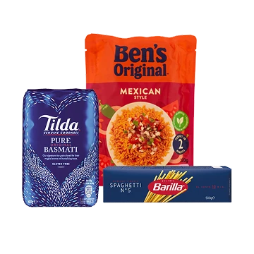 Rice, Pasta & Pulses