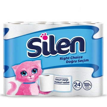 Silen Wc Papier 2 Layers 24 Rol