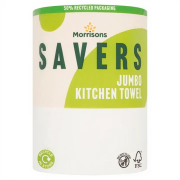 Morrisons Savers Jumbo Kitchen Towel 1 Roll
