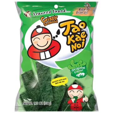 TAOKAENOI Knuspriger Algen-Snack Original, 32g