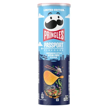 Pringles Passport Flavours Japanese Style Smaak van "Stir Fry" 165 g