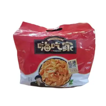 Hai chi Jia Nouilles à l’huile rouge pimentée - 106 g x 4