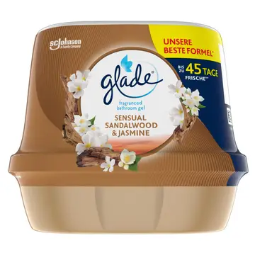 Glade Badezimmer Duftgel Sensual Sandalwood&Jasmine 180 g