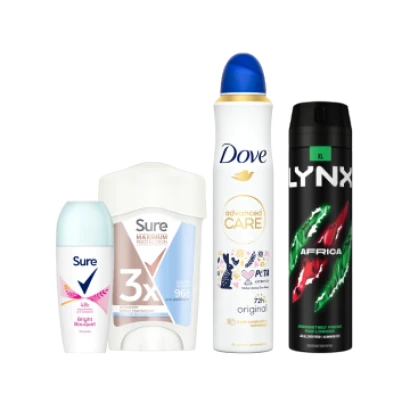 Deodorants & Antiperspirants