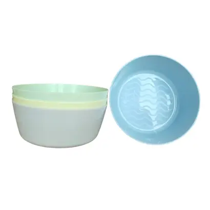 thumbnail image 2 of Dexam Mango Wood Salad Bowl, Ink Blue Spotted Hand-Finished Design - Eco-Friendly & Perfect For Outdoor Dining 2 of 6