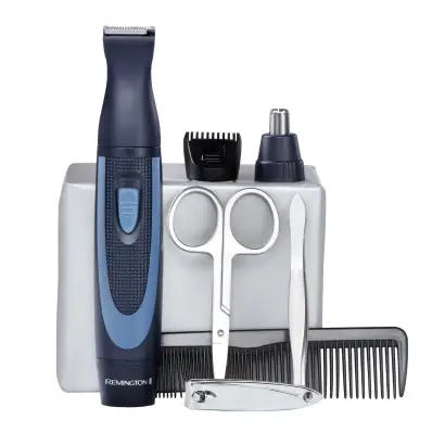 Remington Travel Kit, Adjustable Settings, Travel Friendly, Attachments, Precise Trimming - NE3890