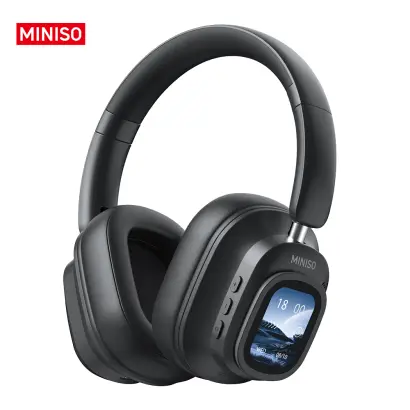 MINISO G90 Bluetooth Noise Cancellation Headphones - Black