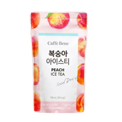 Peach Ice Tea pouch 190ml 桃味冰茶（袋装）
