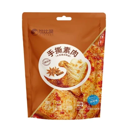 BIBIZAN Hand Torn Vegetarian Meat [BBQ Flavour] 220g 比比赞手撕素肉【烧烤味】220g