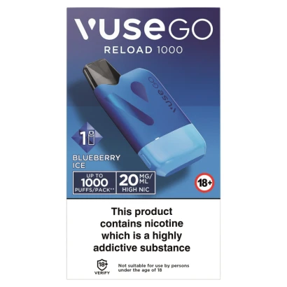 Vuse Go Reload Box Blue Blueberry Ice 20mg