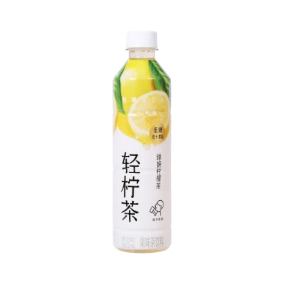 Heytea Green Yeon Lemon Flavor Tea drink450ml/bottle 喜茶绿妍柠檬茶果味茶饮料450ml