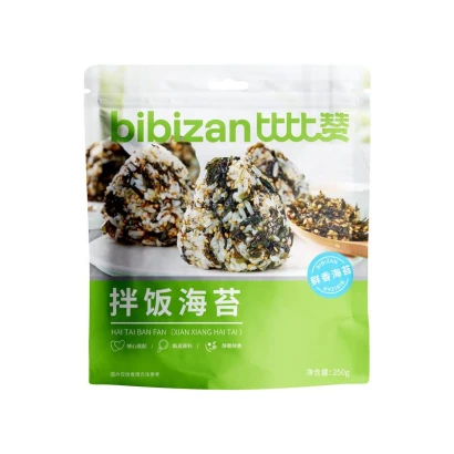BIBIZAN Bibimbap Seaweed 250g 比比赞拌饭海苔250g