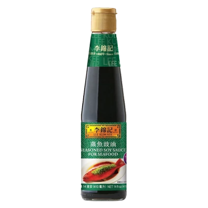 LKK SEASONED SEAFOOD SOY SAUCE 410ml 李錦記蒸魚豉油 410ml