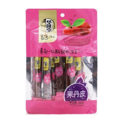 Huaweiheng Hawthorn peel 150g 华味亨果丹皮150g