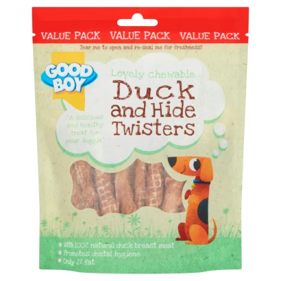 Good Boy Duck and Hide Twisters 22g