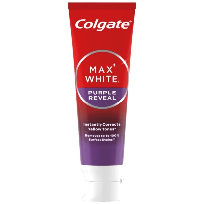 Colgate Max White Purple Reveal Instant Teeth Whitening Toothpaste 75ml