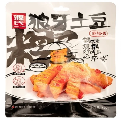 Genji Potato_Spicy Flavour 120g 源氏狼牙土豆_麻辣味120g