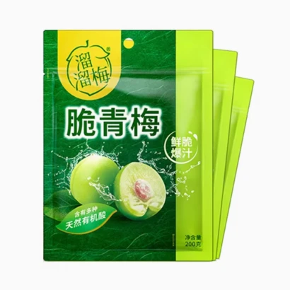 Liuliumei Green Plum 200g/pack 溜溜梅脆青梅200克
