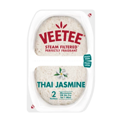 Veetee Thai Jasmine Duo Pots 2 x 140g
