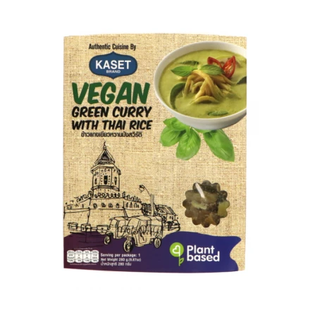 Kaset Prêt à Manger Curry Vert Végétalien 280g