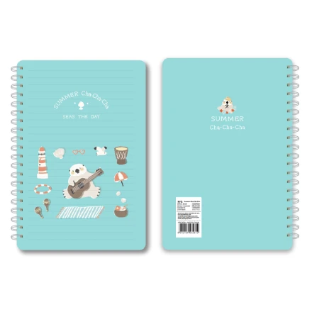 M&G Seas The Day B5 Spiral Notebook