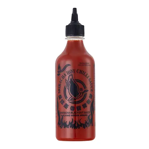 Flying Goose Sriracha Hot Chilli Sauce (Blackout) 455ml 飞鹅牌 是拉差辣椒酱（激辣）