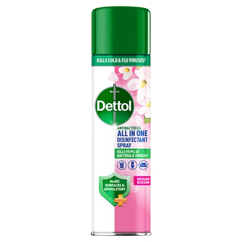 Dettol Antibacterial All in One Disinfectant Spray Orchard Blossom 300 ml