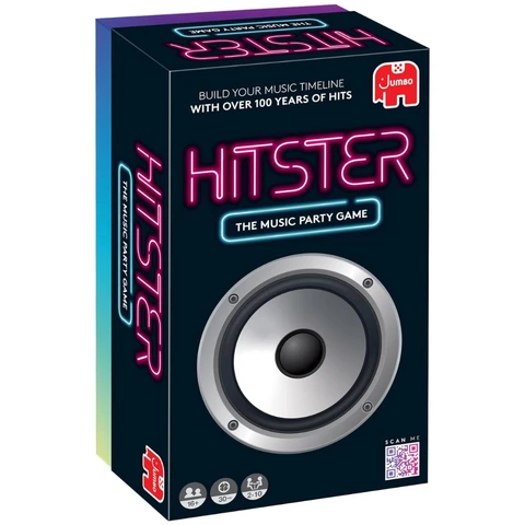 Hitster The Music Party Board Game, Card & Quiz Game