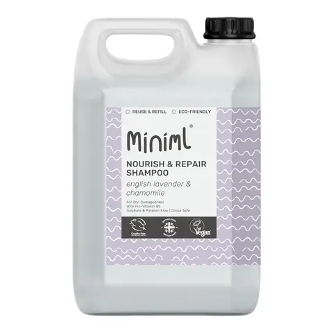 Miniml Nourish & Repair Shampoo Lavender & Chamomile 5L
