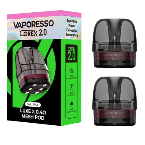 Vaporesso LUXE X Corex 2.0 Mesh Pod / 0.4Ohm / 5ml / 2PK