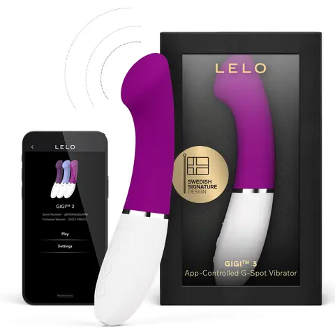 LELO GIGI™ 3 App-Controlled G-Spot Vibrator for Women with 8 Pleasure Settings Deep Rose